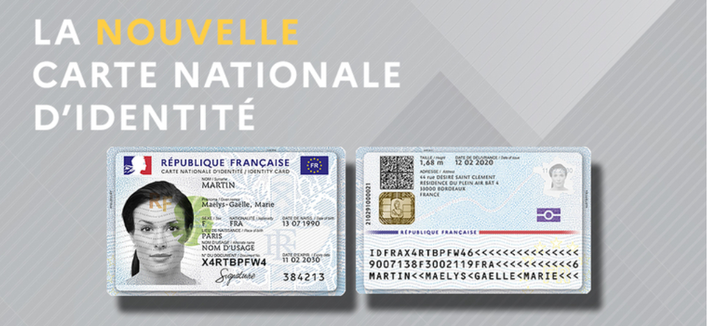 Carte nationale d&rsquo;identité